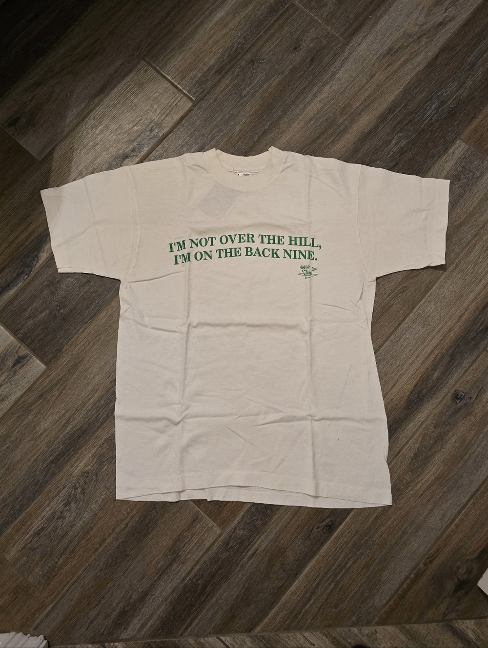 Vintage 1999 Funny Golf T Shirt Single Stitch